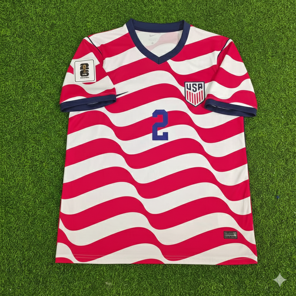 Sergiño Dest 2 – USA 2026 WM-Heimtrikot