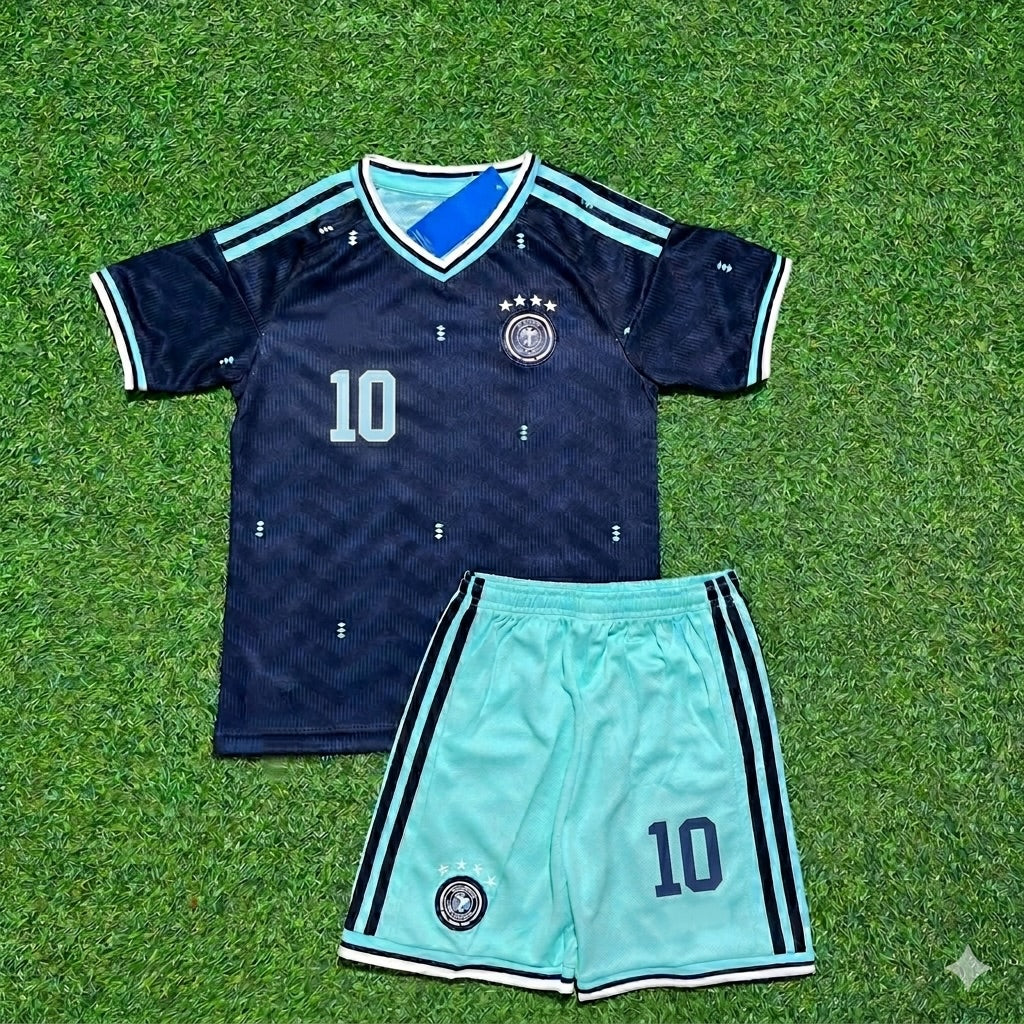 Jamal Musiala 10 – Deutschland WM 2026 Kinder Fußballtrikot-Set