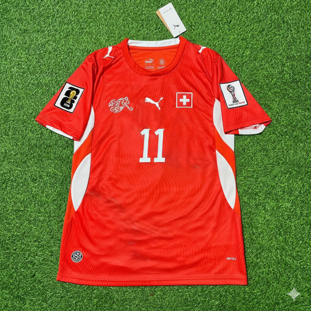 Dan Ndoye 17- Schweiz WM 2026 Trikot Trikot Trikot Maillot