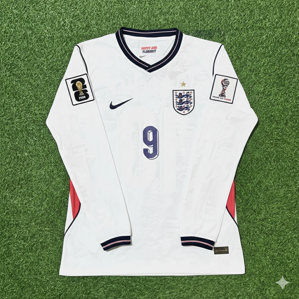 Maillot manches longues Harry Kane 9 – Angleterre CDM 2026