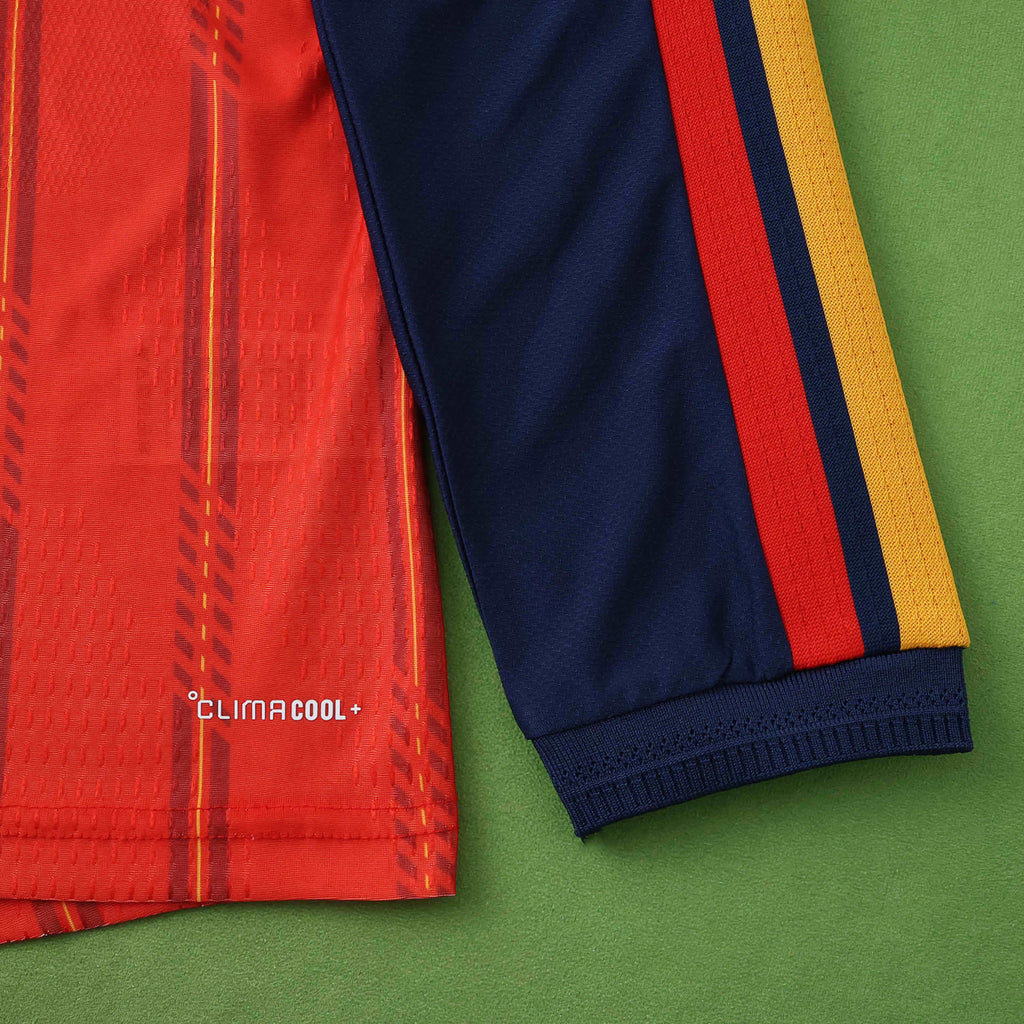 Maillot domicile manches longues Espagne Coupe du Monde 2026