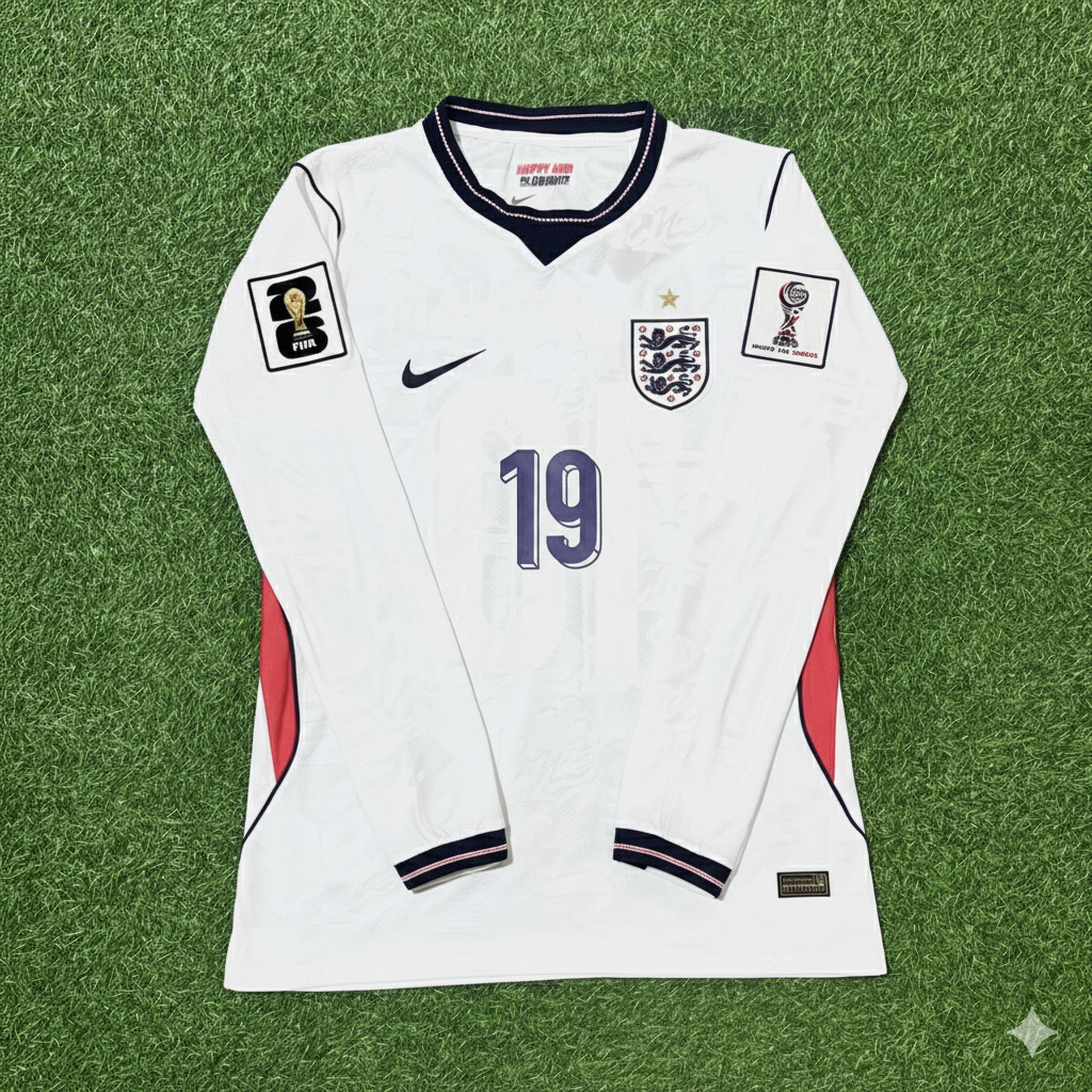 Eberechi Eze 19 – Angleterre Maillot Manches Longues Coupe du Monde 2026