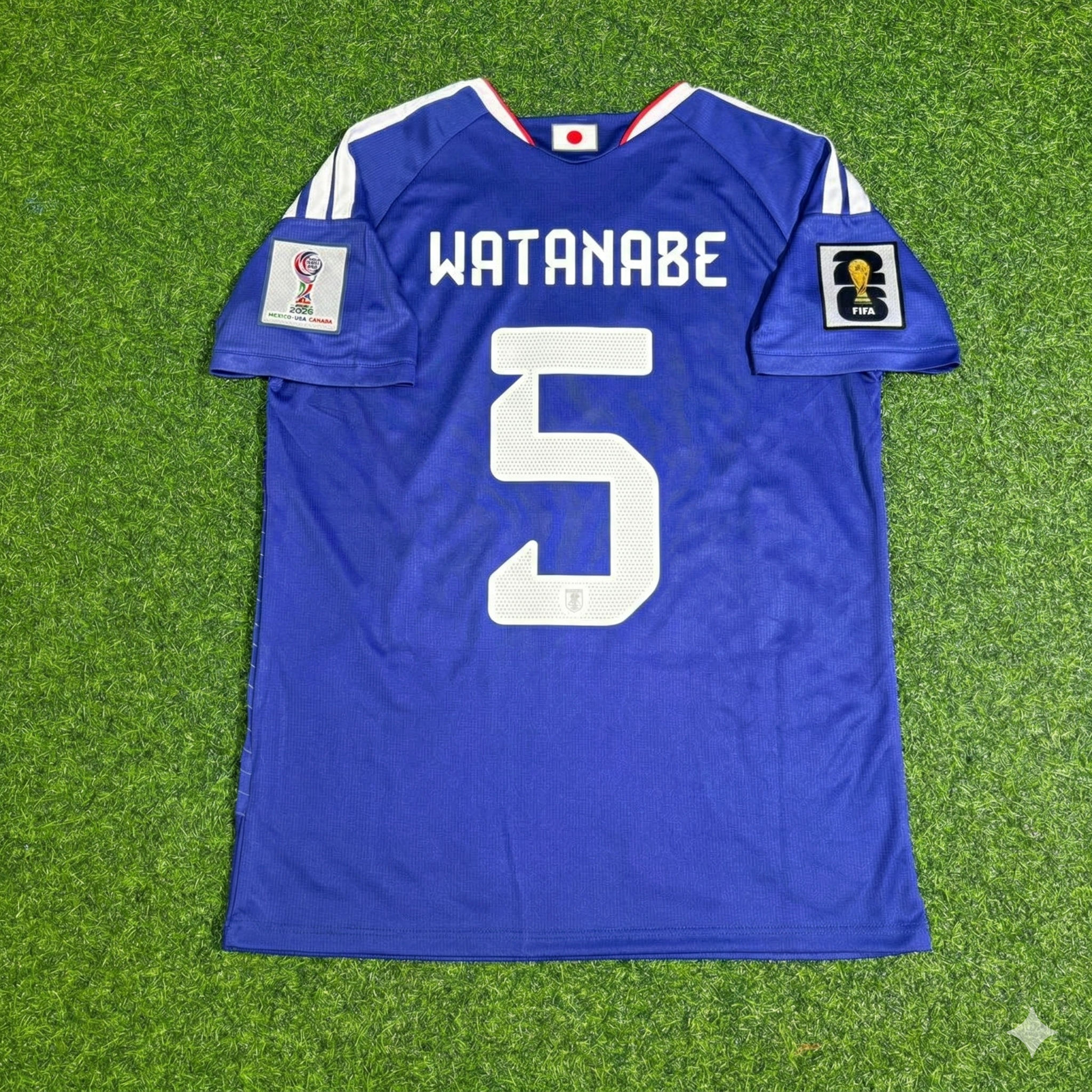 Tsuyoshi Watanabe Japan 2026 Fußball-Weltmeisterschaft Trikot