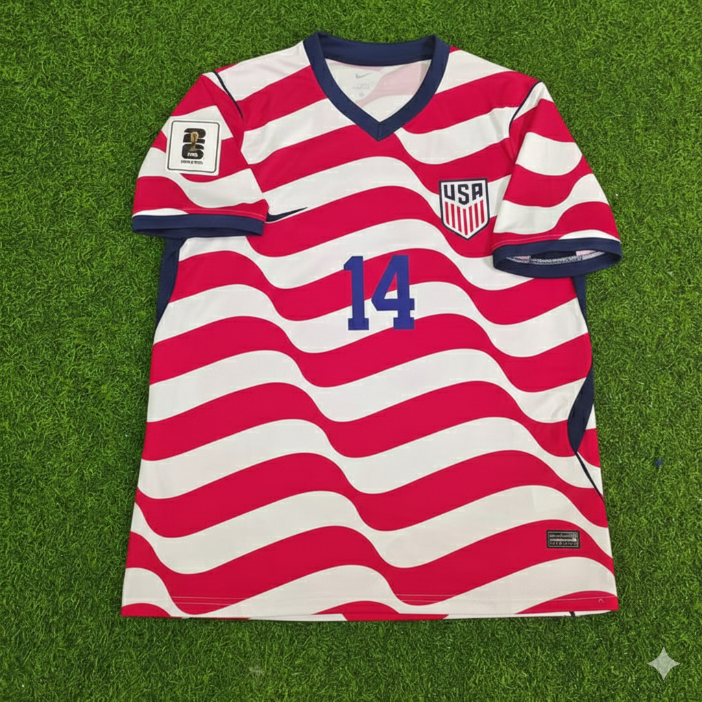 Diego Angel Luna 14 - Maillot domicile des États-Unis pour la Coupe du Monde de la FIFA 2026