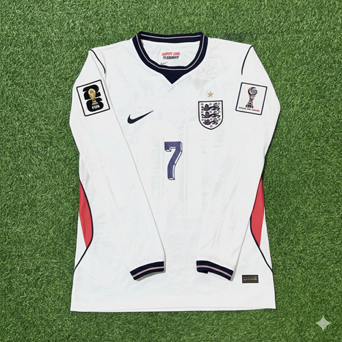 Bukayo Saka 7 – England WM 2026 Langarm-Trikot Trikot Maillot