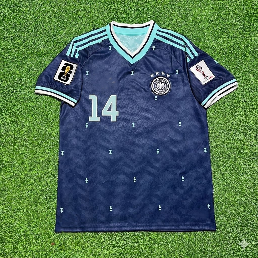 Karim Adeyemi 14# Deutschland 2026 WM Fußballtrikot
