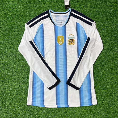 Cristian Romero #13 Argentinien 2026 WM Langarm-Fußballtrikot-Set