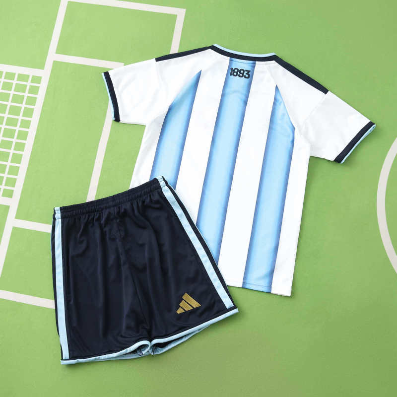 Argentina WM 2026 Heimtrikot für Kinder