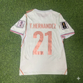 Theo Hernandez #21 Frankreich Auswärtstrikot WM 2026