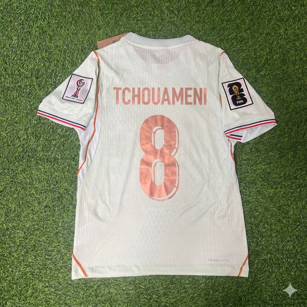 Aurelien Tchouameni #8 France WM 2026 Auswärtstrikot