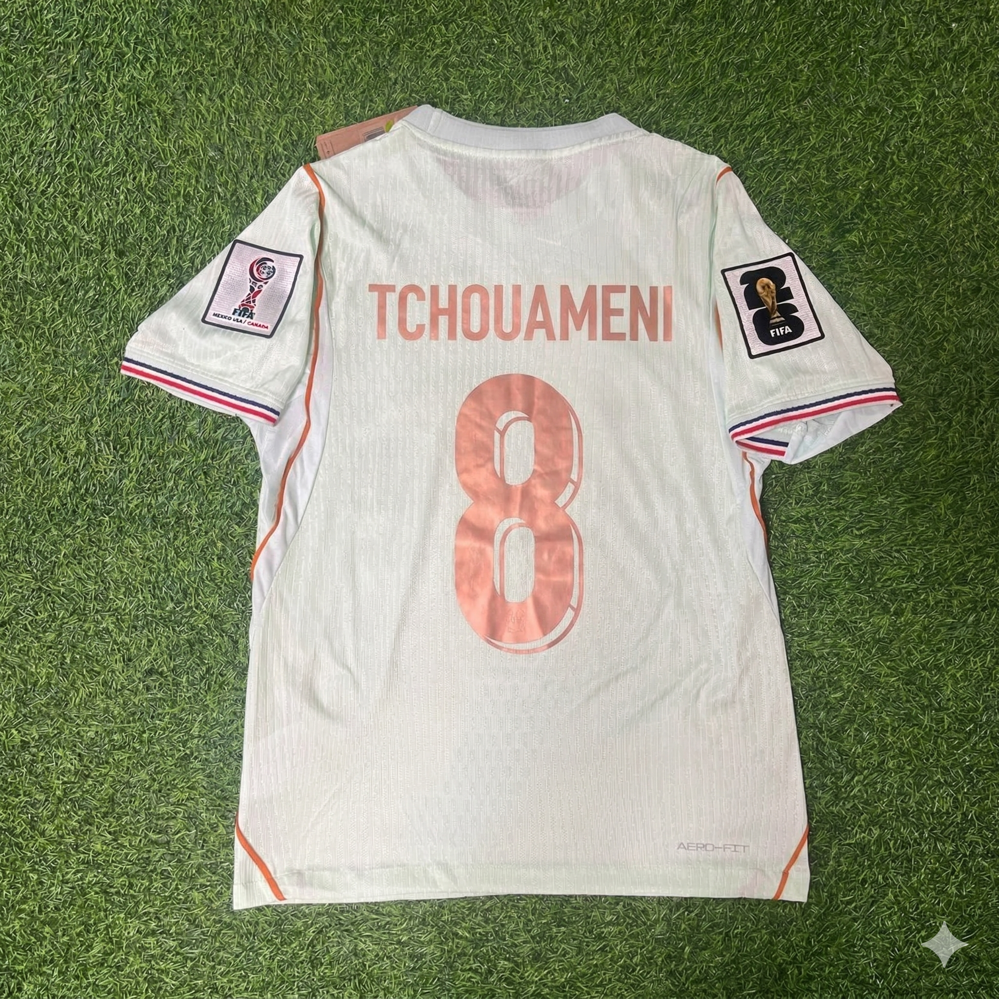 Aurelien Tchouameni #8 France WM 2026 Auswärtstrikot