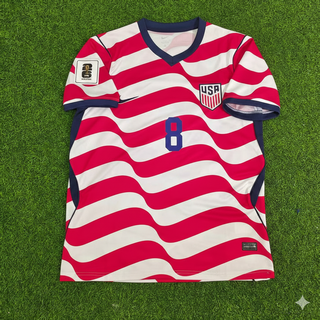 Tanner Tessmann 8 – USA 2026 WM-Heimtrikot