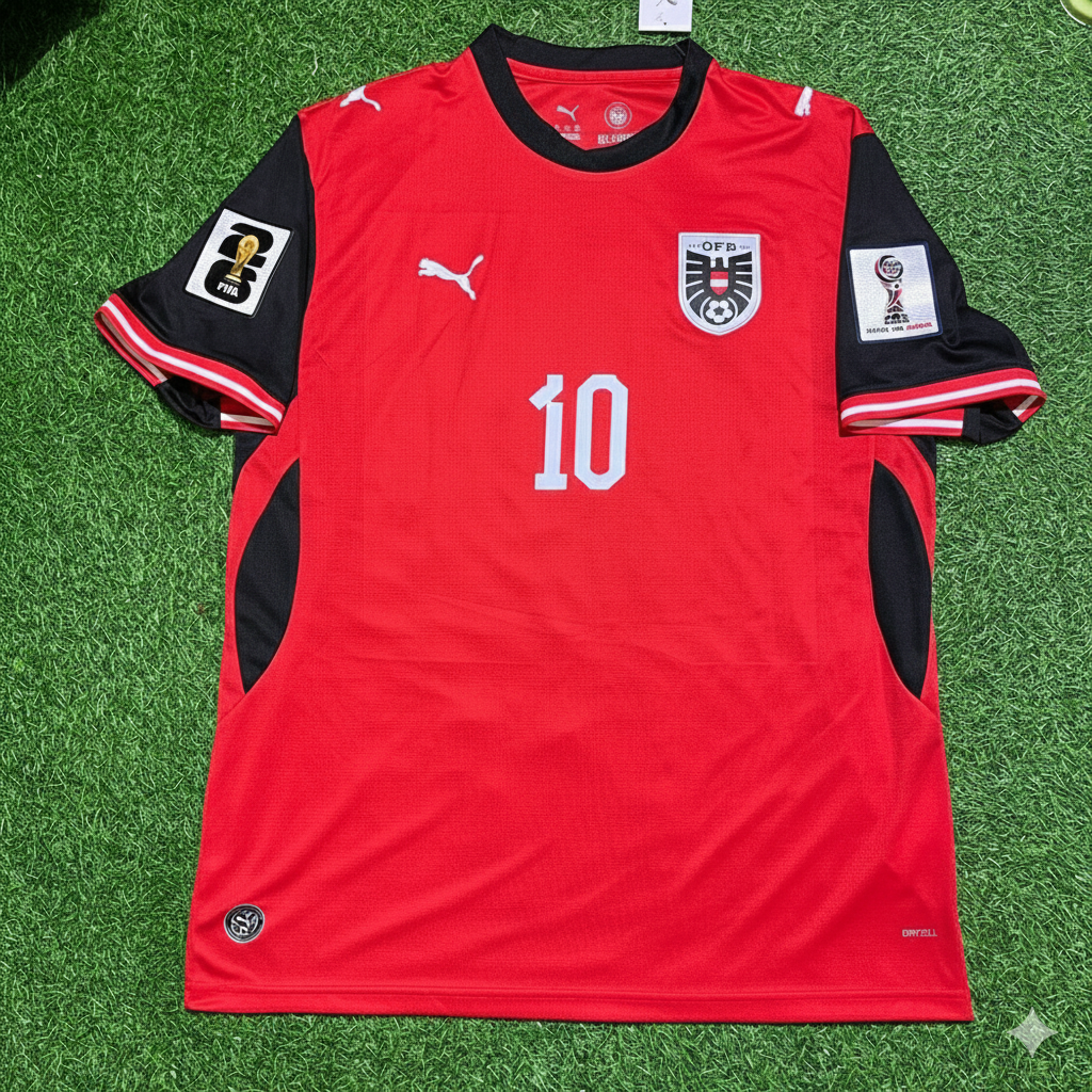 Florian Grillitsch 10 - Maillot de l'Autriche Coupe du Monde 2026