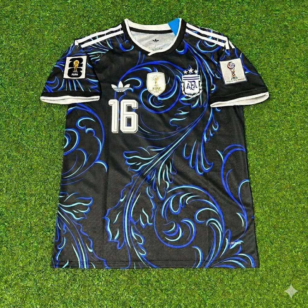 Thiago Almada #16 Argentine Coupe du Monde 2026 Maillot de Foot Nouvelle Saison