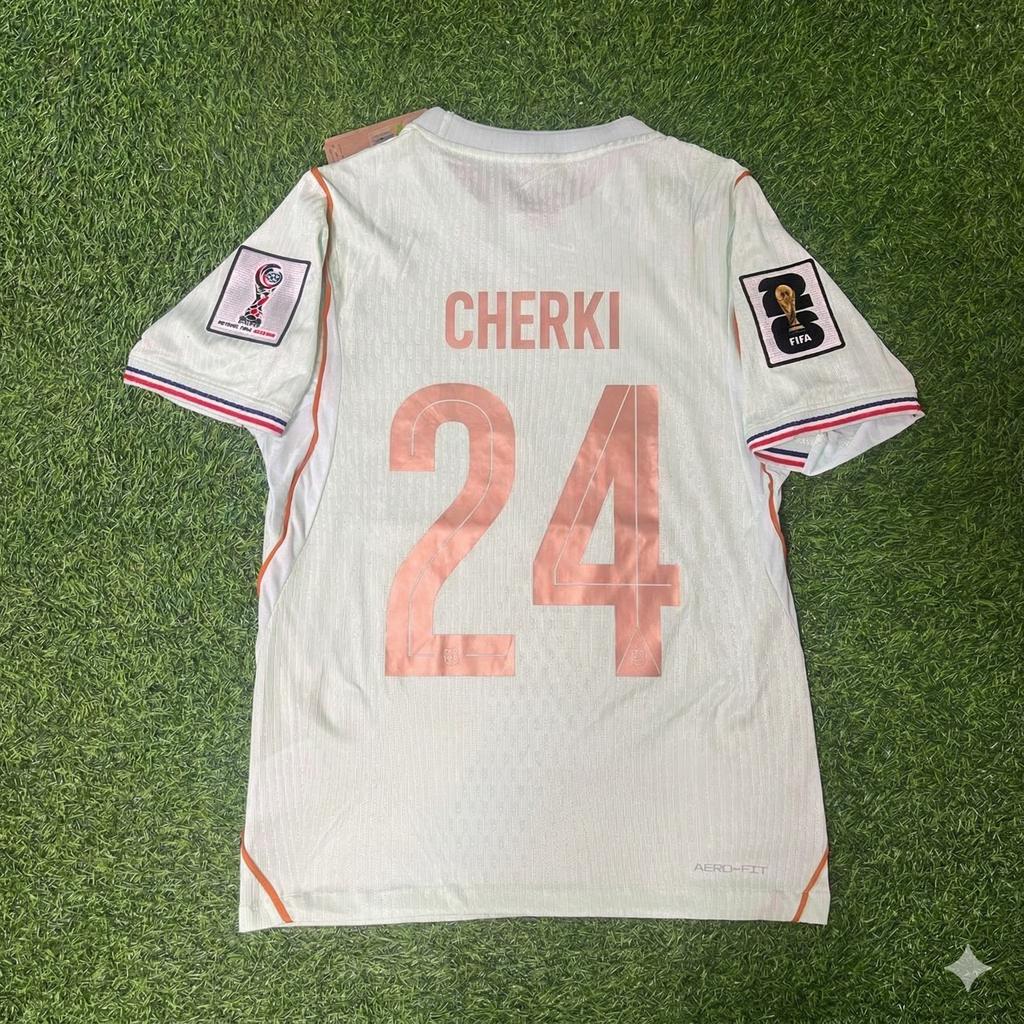 Rayan Cherki France maillot extérieur Coupe du Monde 2026