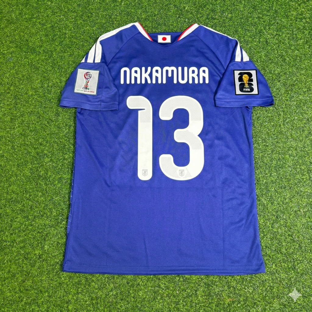 Keito Nakamura Japan 2026 World Cup Football Jersey Trikot Maillot