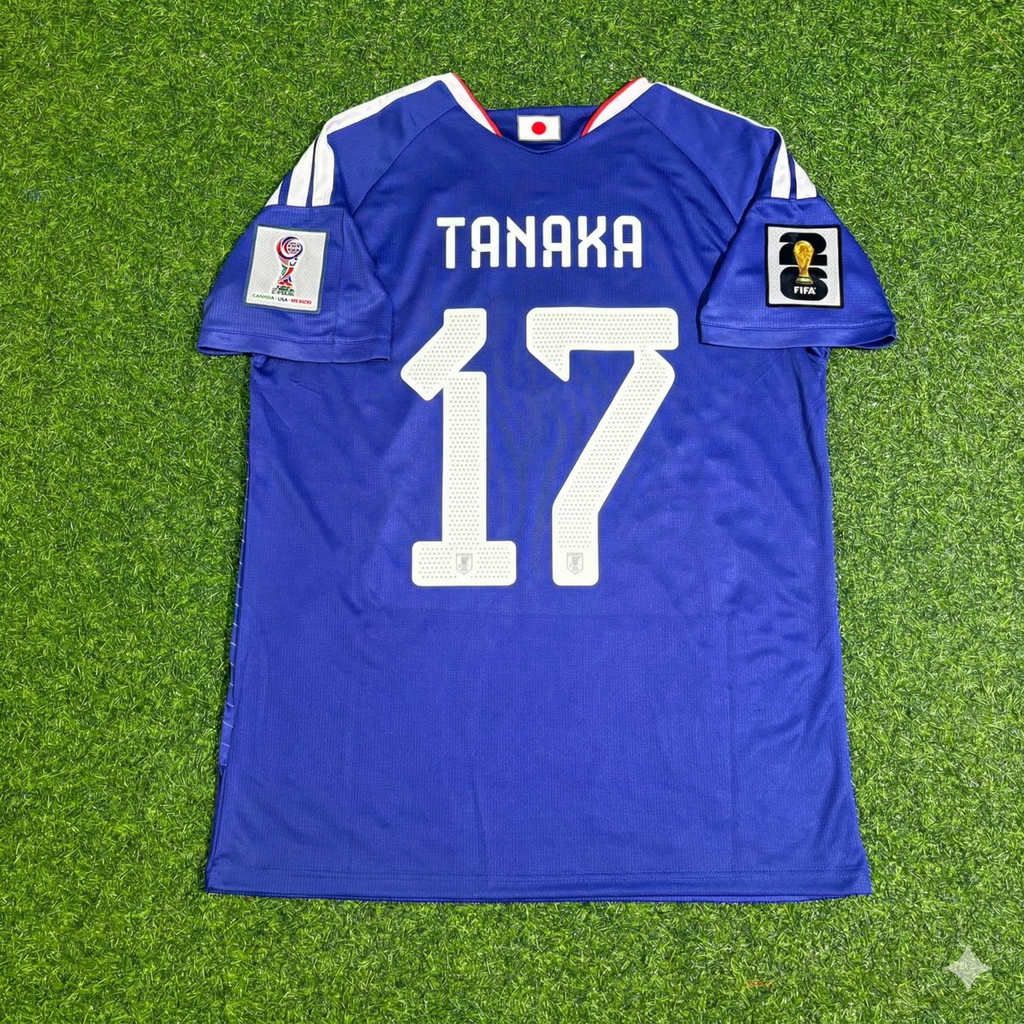 Ao Tanaka Japan 2026 WM Fußballtrikot Trikot Maillot