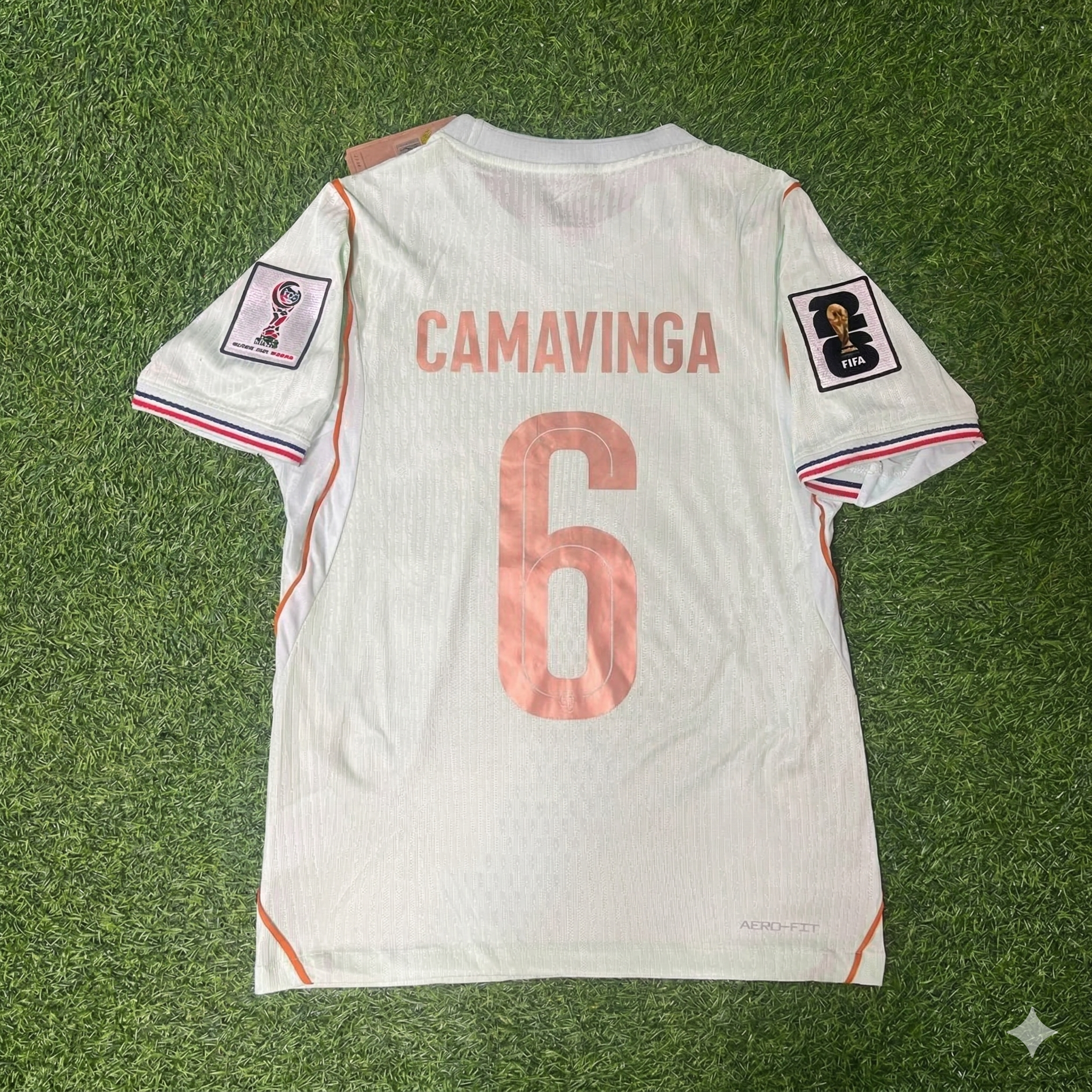 Maillot extérieur Coupe du Monde 2026 Eduardo Camavinga France