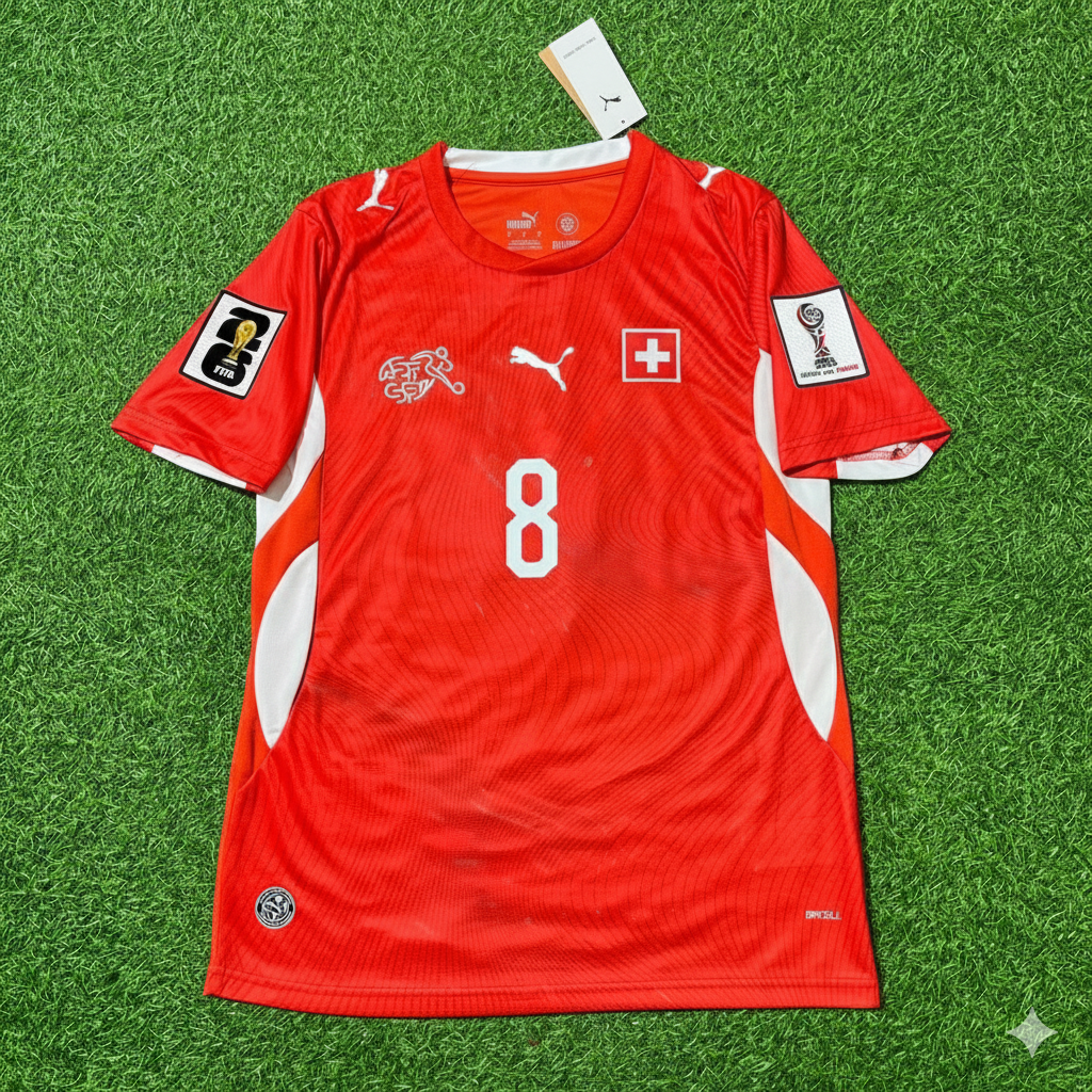 Remo Freuler - Schweiz 2026 WM-Trikot Trikot Trikot