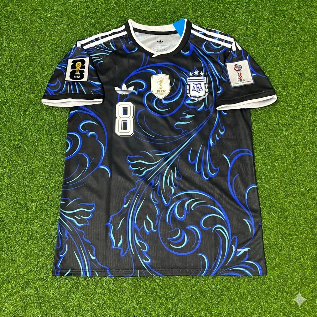 Marcos Acuña #8 Argentinien 2026 WM Neues Saison Trikot Set