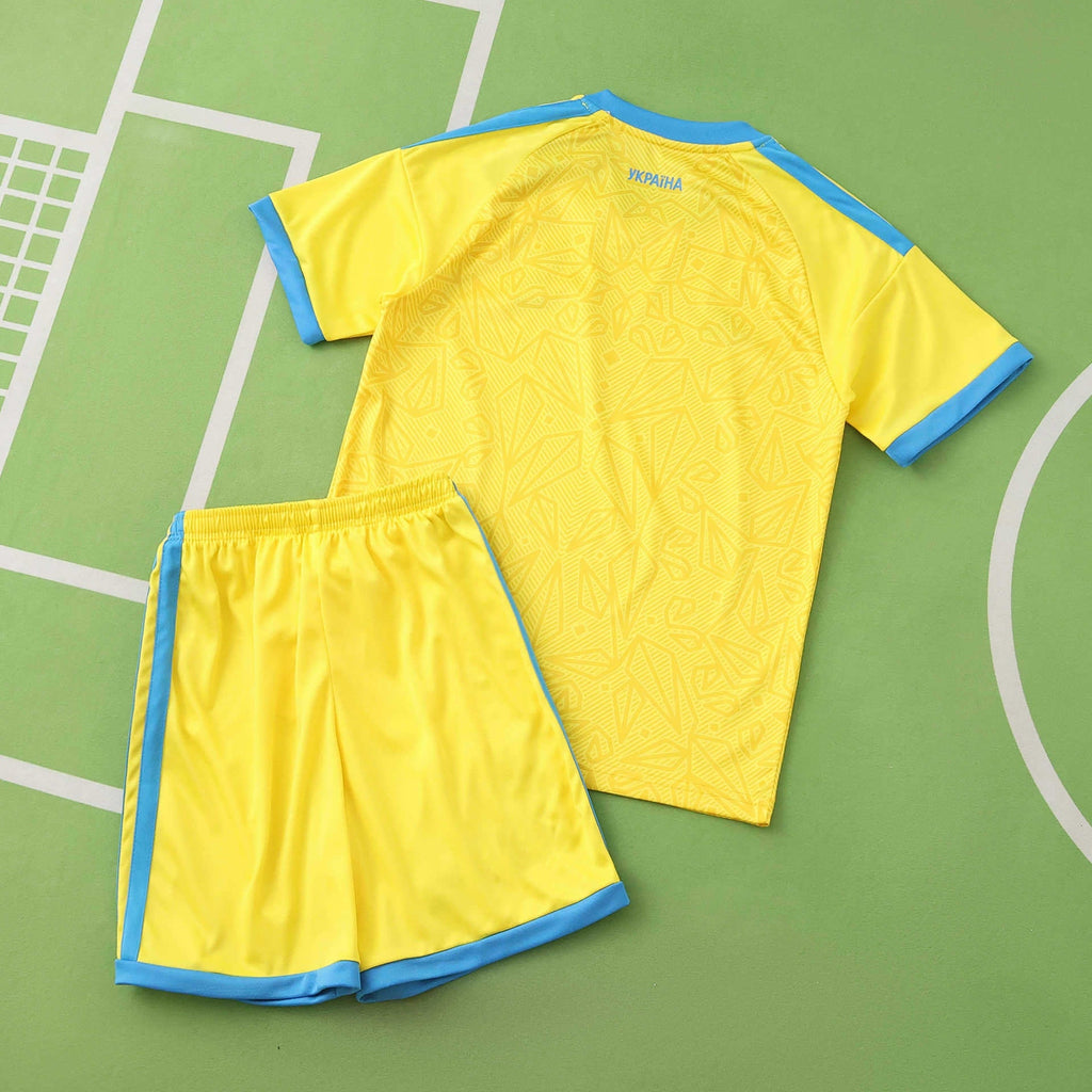Ensemble Maillot et Short Enfant Ukraine Coupe du Monde 2026
