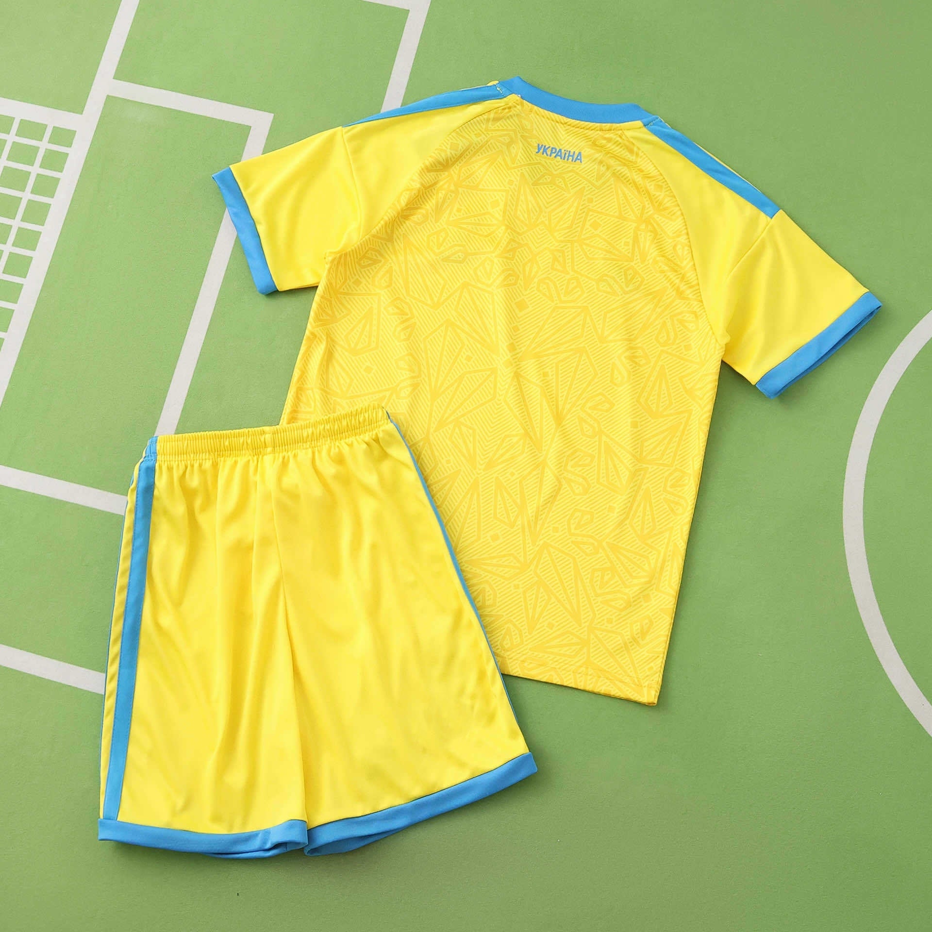 Ensemble Maillot et Short Enfant Ukraine Coupe du Monde 2026