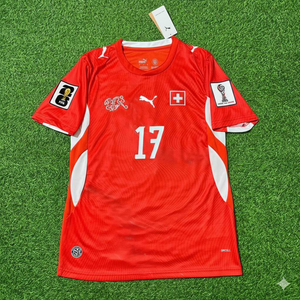 Ruben Vargas 17 – Schweiz WM 2026 Trikot Maillot