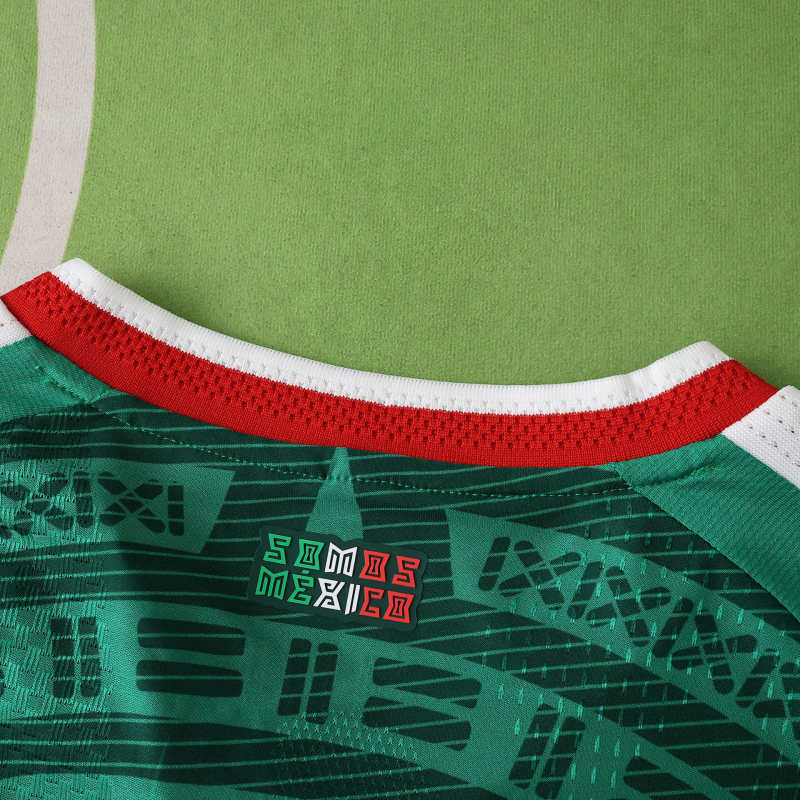 Maillot Domicile Mexique Coupe du Monde 2026 Manches Longues