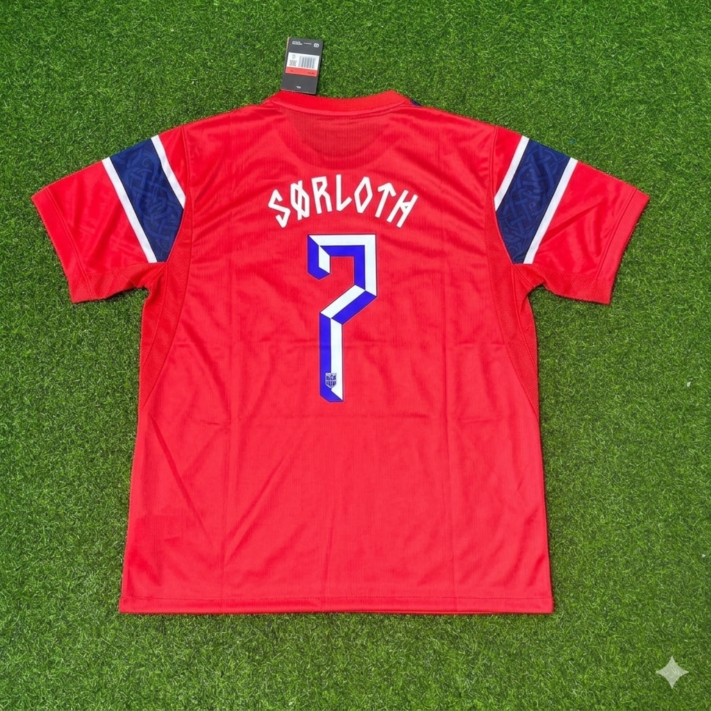 Alexander Sørloth #7 Norwegen 2026 WM Heimtrikot