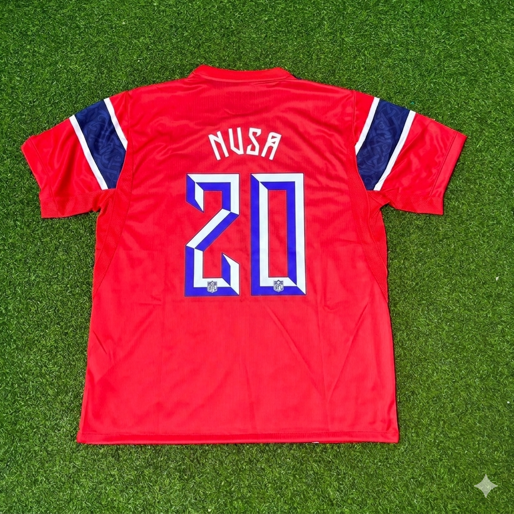 Antonio Nusa #20 Norwegen 2026 WM Heimtrikot