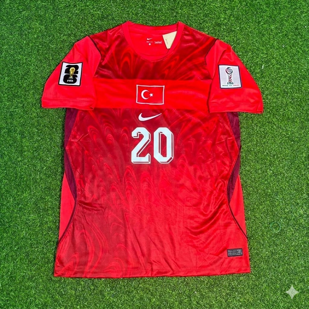 Ferdi Kadıoğlu #20 Türkei - WM 2026 - Heim Rot - Trikot