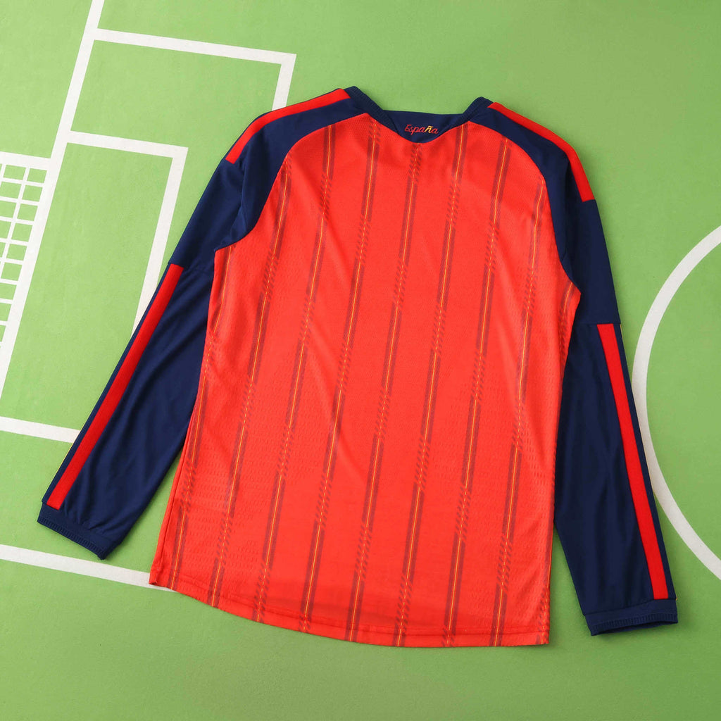 Maillot domicile manches longues Espagne Coupe du Monde 2026