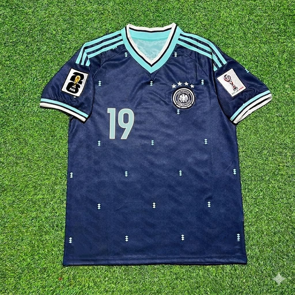 Jonathan Burkardt 19# Deutschland 2026 WM Fußball Trikot