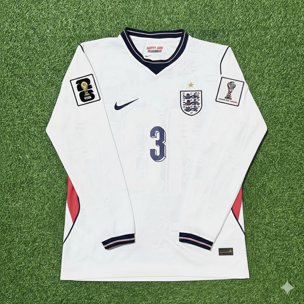Reece James 3 – Maillot de survêtement à manches longues Angleterre Coupe du Monde 2026 (Maillot)