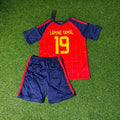 Maillot de football pour enfants Lamine Yamal Espagne Coupe du Monde 2026