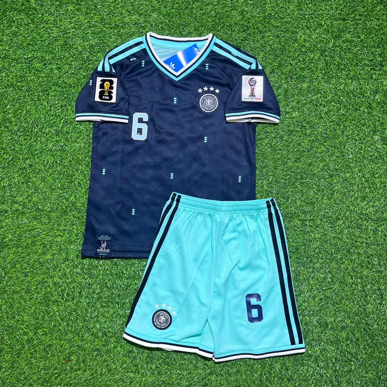Joshua Kimmich 6 – Deutschland WM 2026 Kinder Trikot-Set