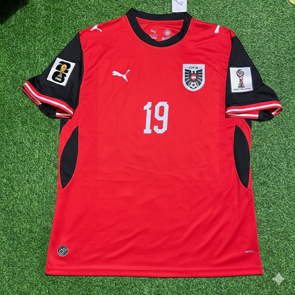 Christoph Baumgartner 19- Österreich WM 2026 Trikot Trikot Trikot Maillot