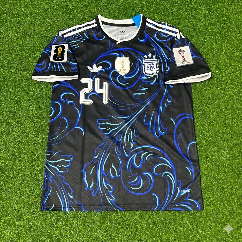 Joaquín Panichelli #24 Argentine Coupe du Monde 2026 Nouvelle Saison Ensemble Maillot de Foot