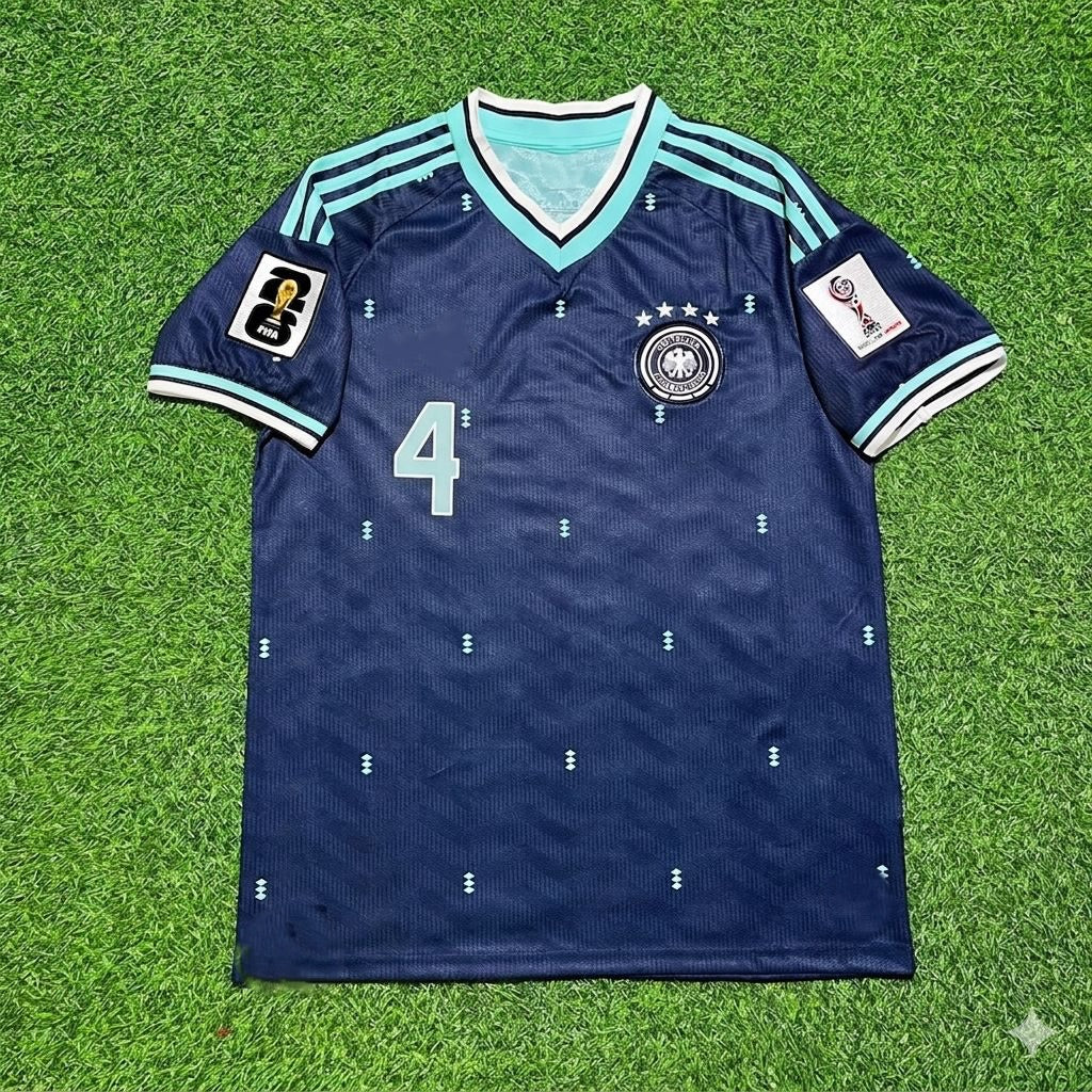 Jonathan Tah 4# Deutschland 2026 WM Fußball Trikot