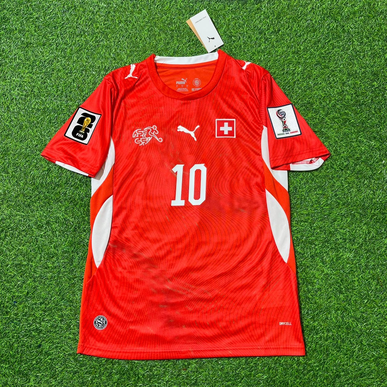 Granit Xhaka 10 – Schweiz 2026 WM-Trikot