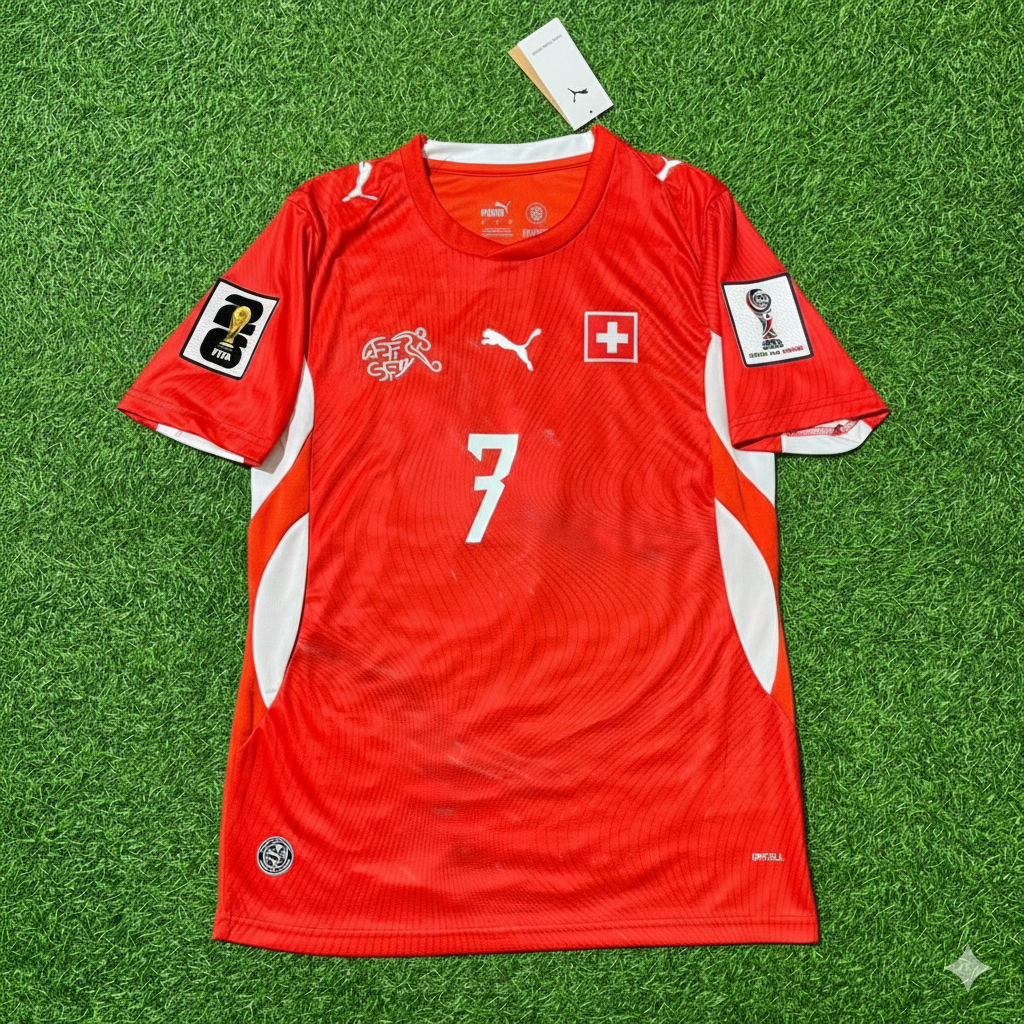 Breel Embolo 7 – Schweiz WM 2026 Trikot