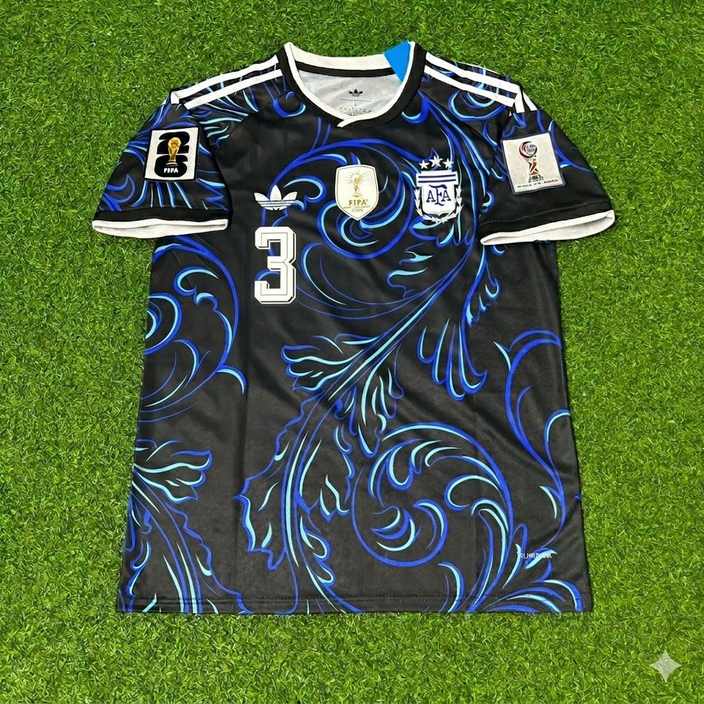 Nicolás Tagliafico #3 Argentinien WM 2026 Neue Saison Fußballtrikot-Set
