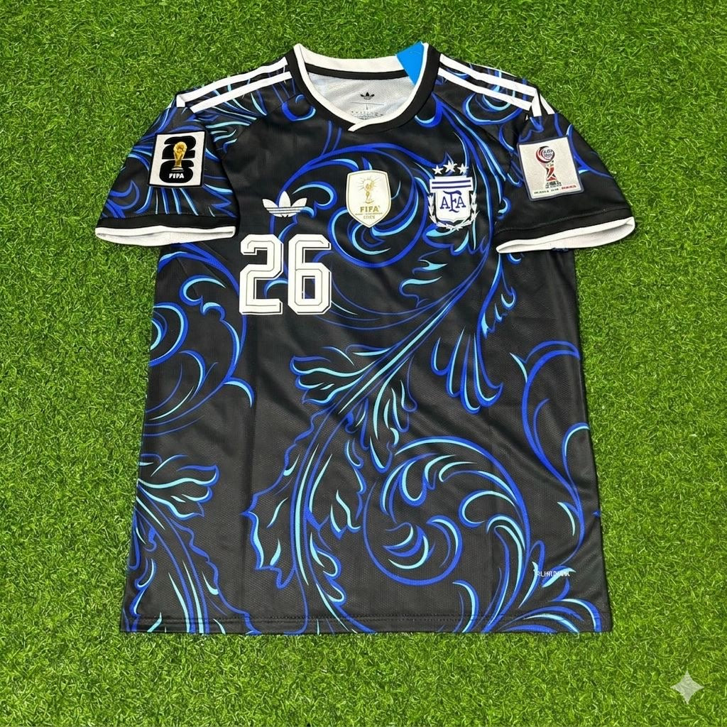 Nahuel Molina #26 Argentine Coupe du Monde 2026 Nouveau Maillot de Football Saison Ensemble