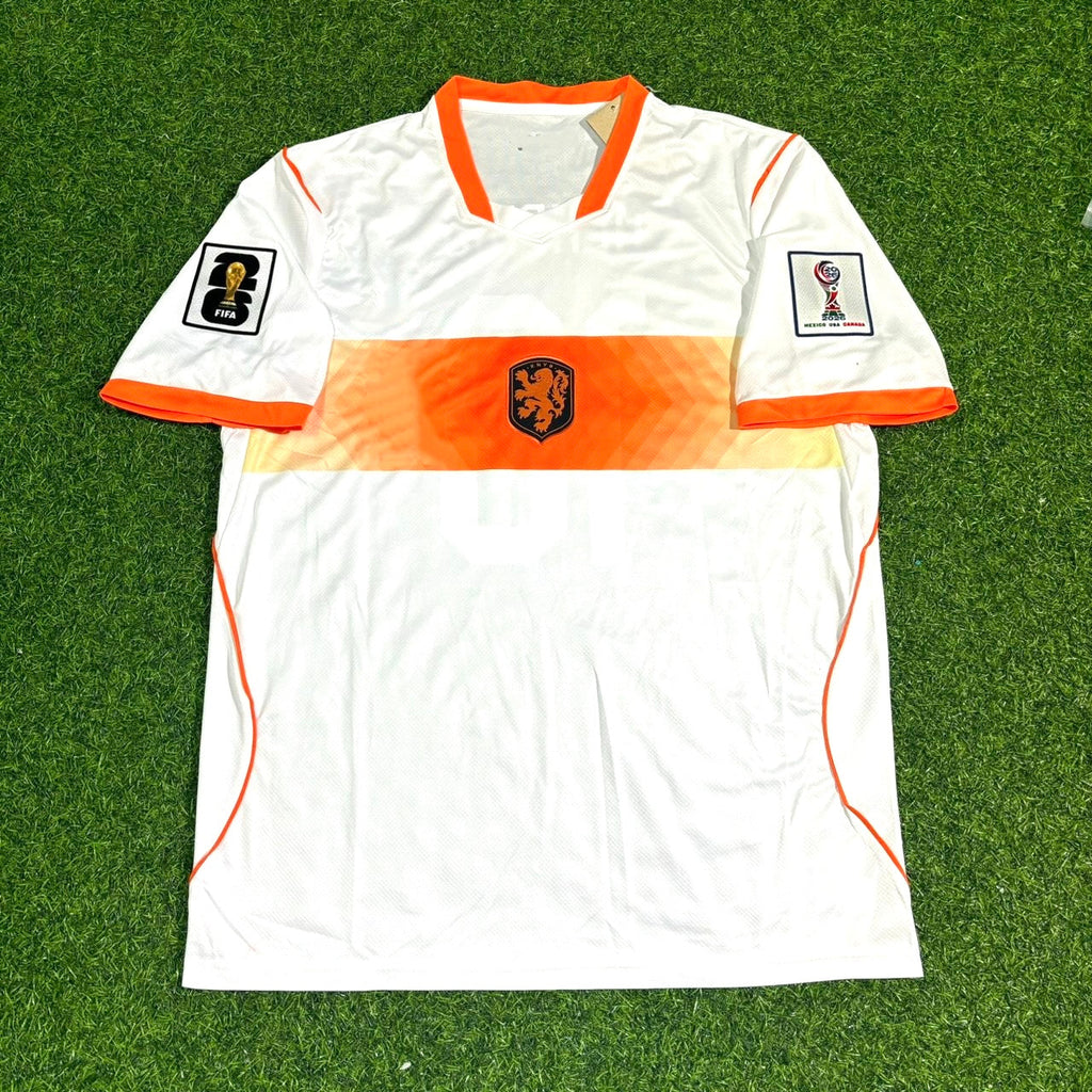 Maillot de Football Donyell Malen #18 Pays-Bas Coupe du Monde 2026 Nouvelle Saison