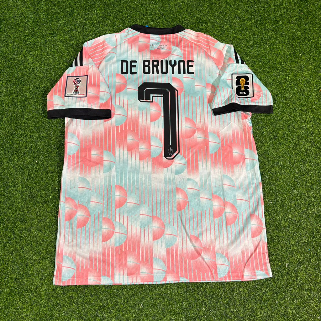 Kevin De Bruyne #7 Belgien WM 2026 Heimtrikot