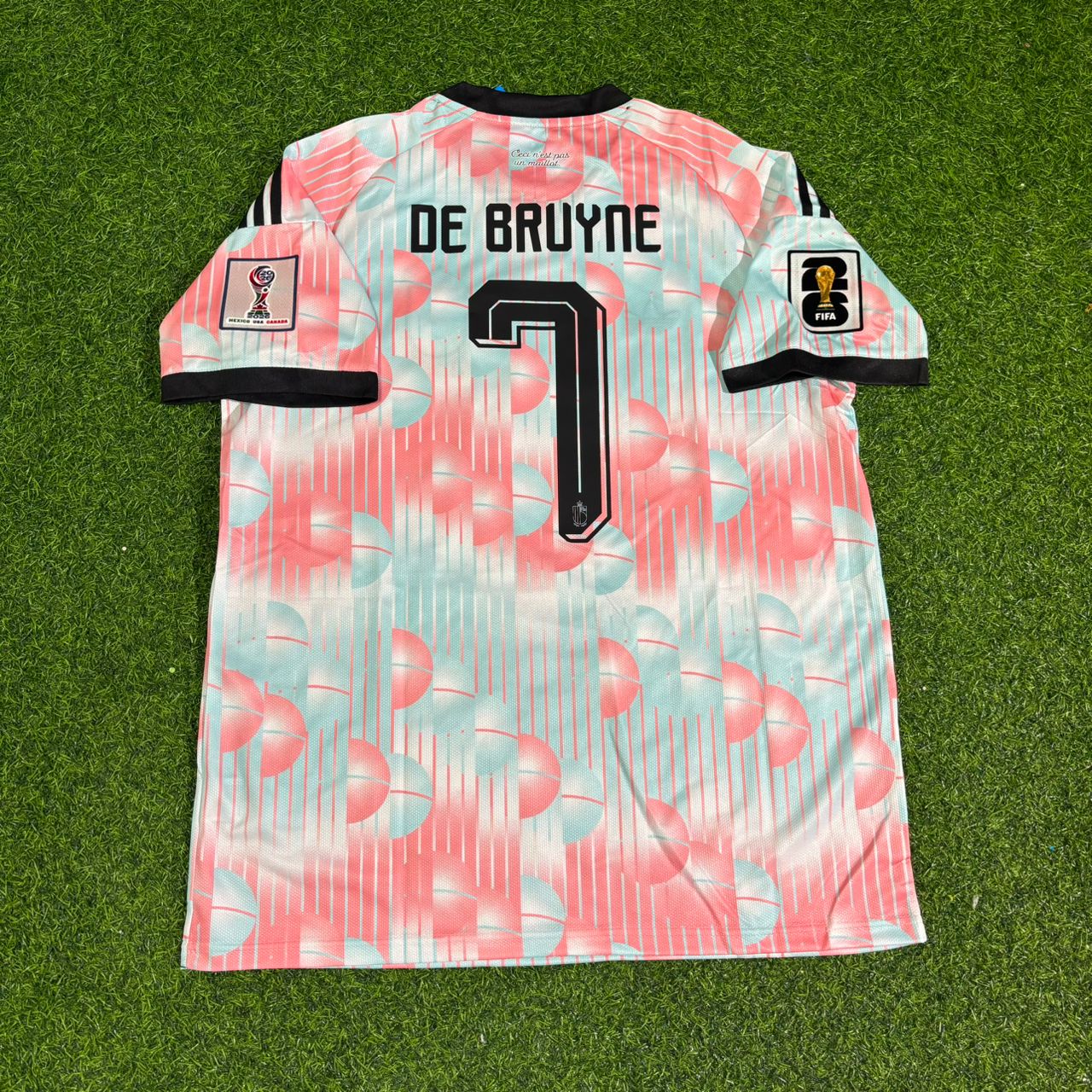 Kevin De Bruyne #7 Belgien WM 2026 Heimtrikot