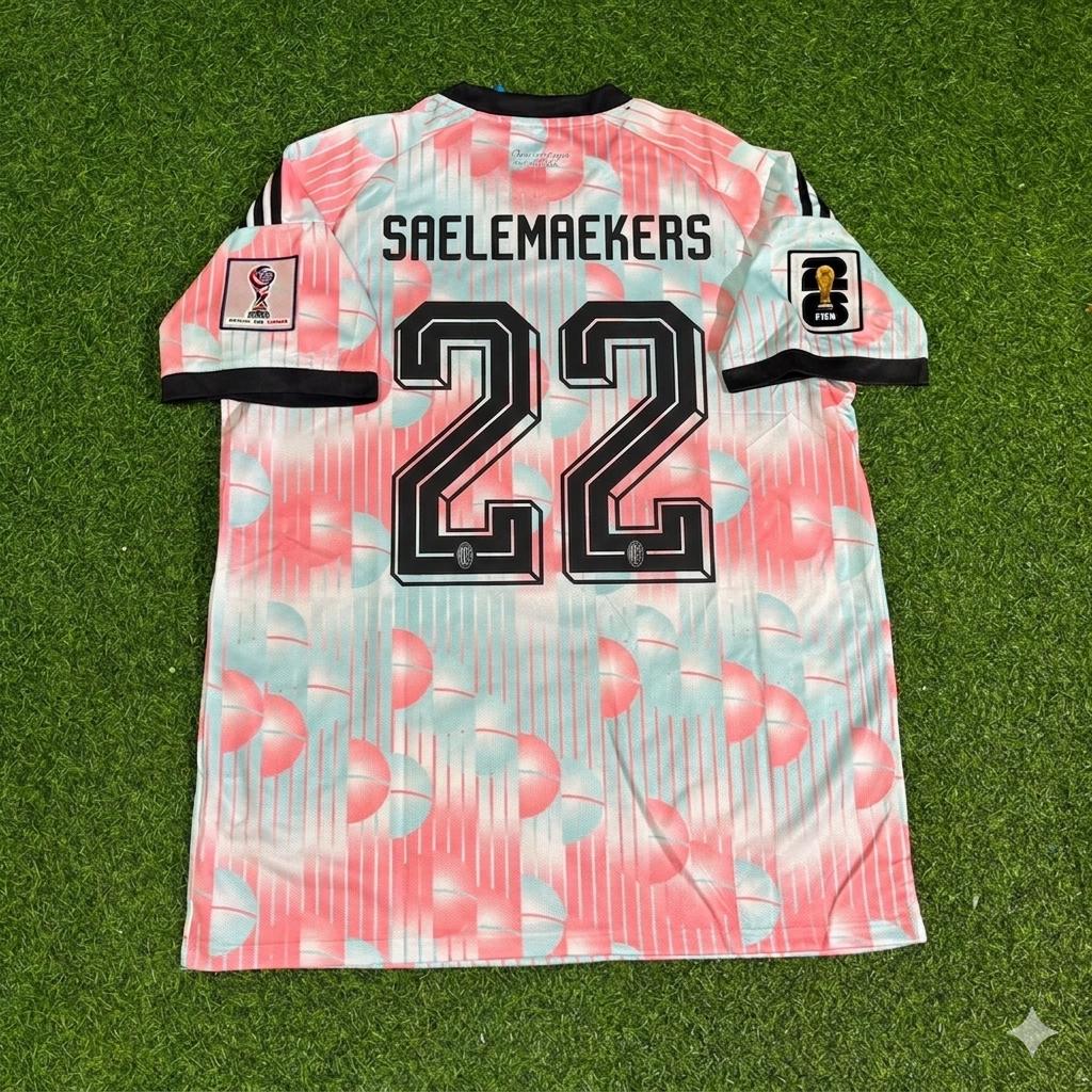 Alexis Saelemaekers #17 Belgien Heimtrikot WM 2026