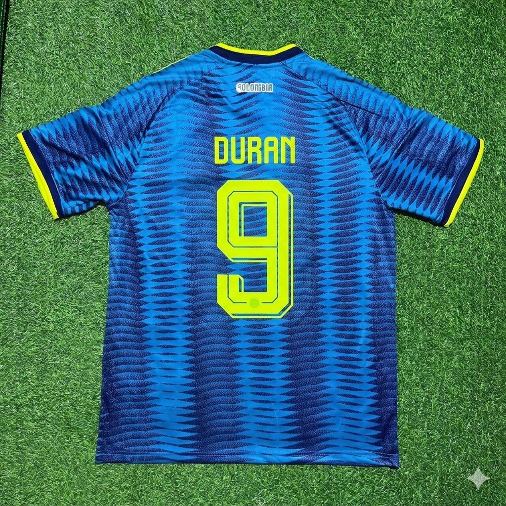 Maillot de football extérieur John Duran Colombie Coupe du Monde 2026