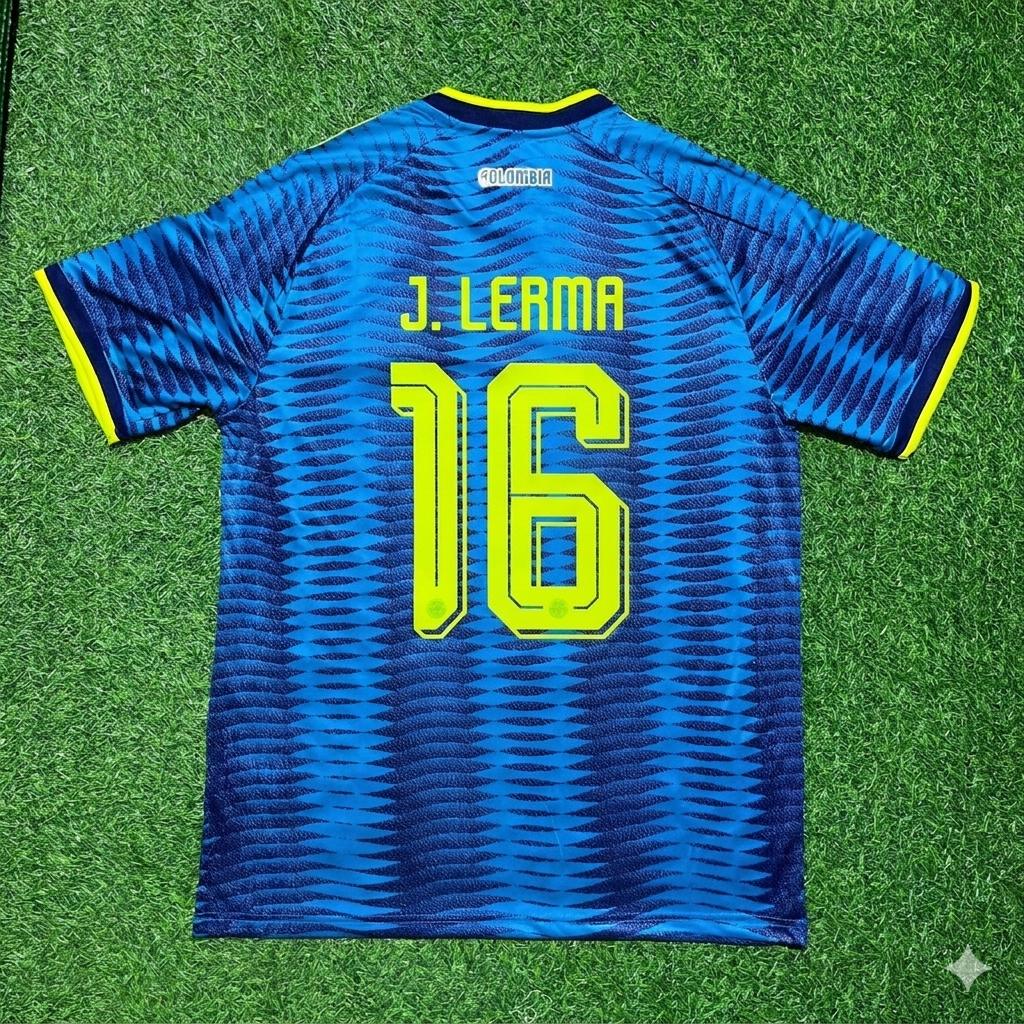 Jefferson Lerma Kolumbien WM 2026 Auswärts-Fußballtrikot