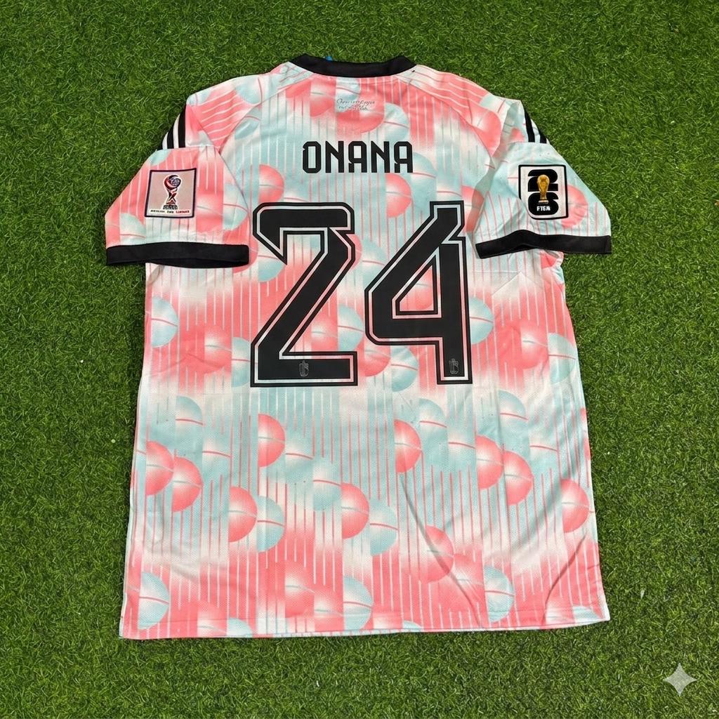 Amadou Onana #24 Belgien 2026 WM Heimtrikot